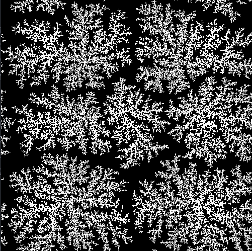 picture of computer generated frost